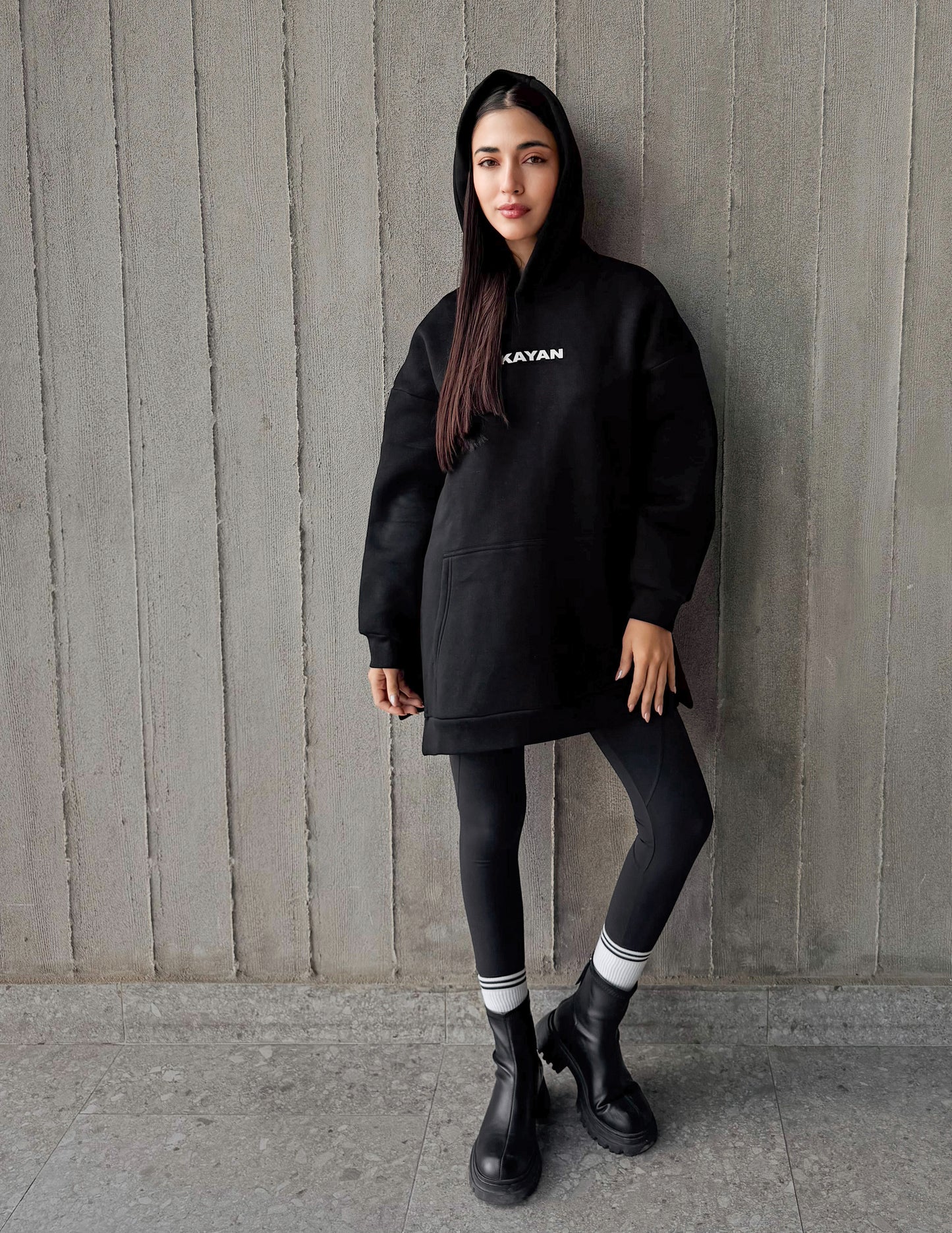 Cozy Vibe Hoodie - Black