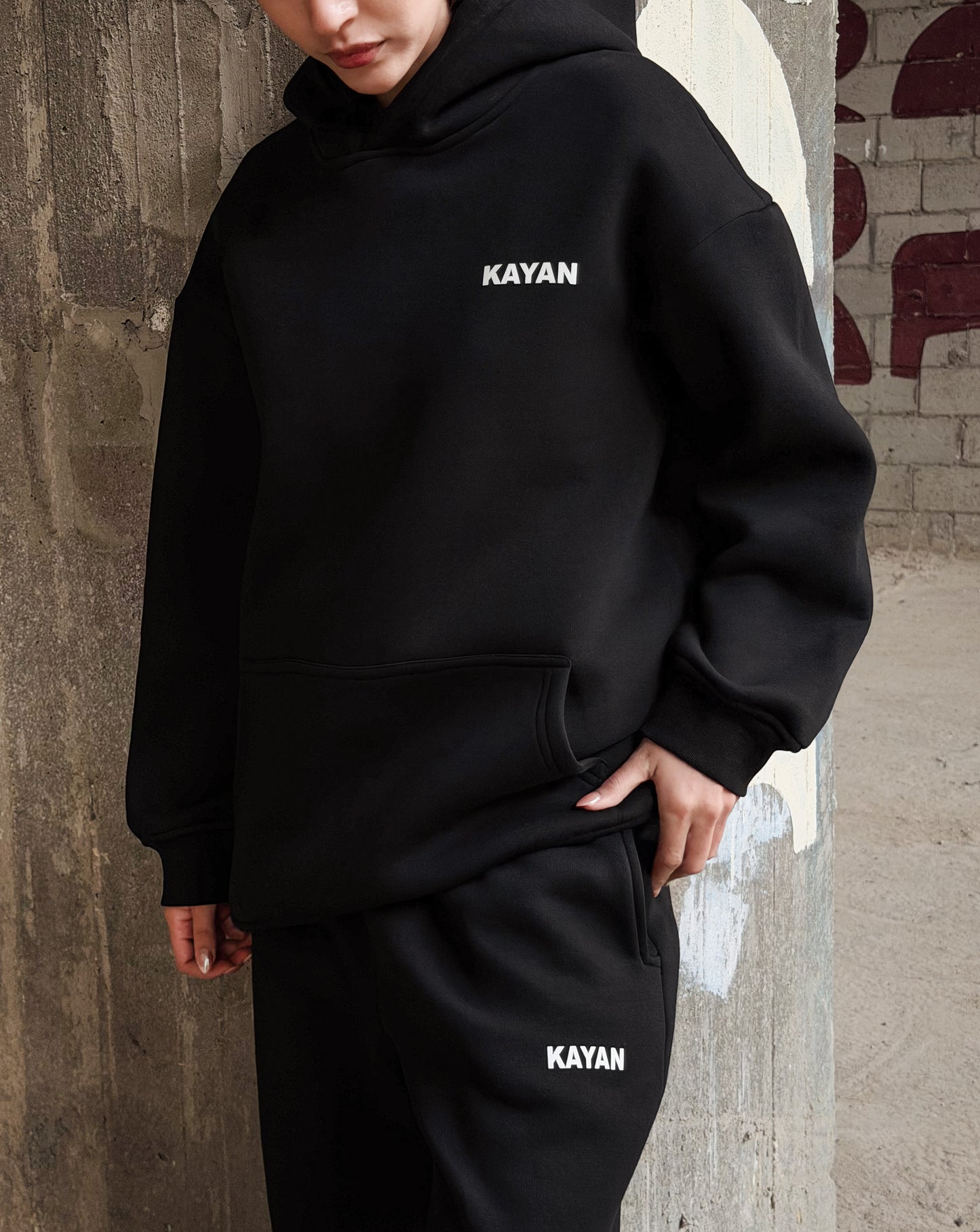 All Day Chill Hoodie - Black