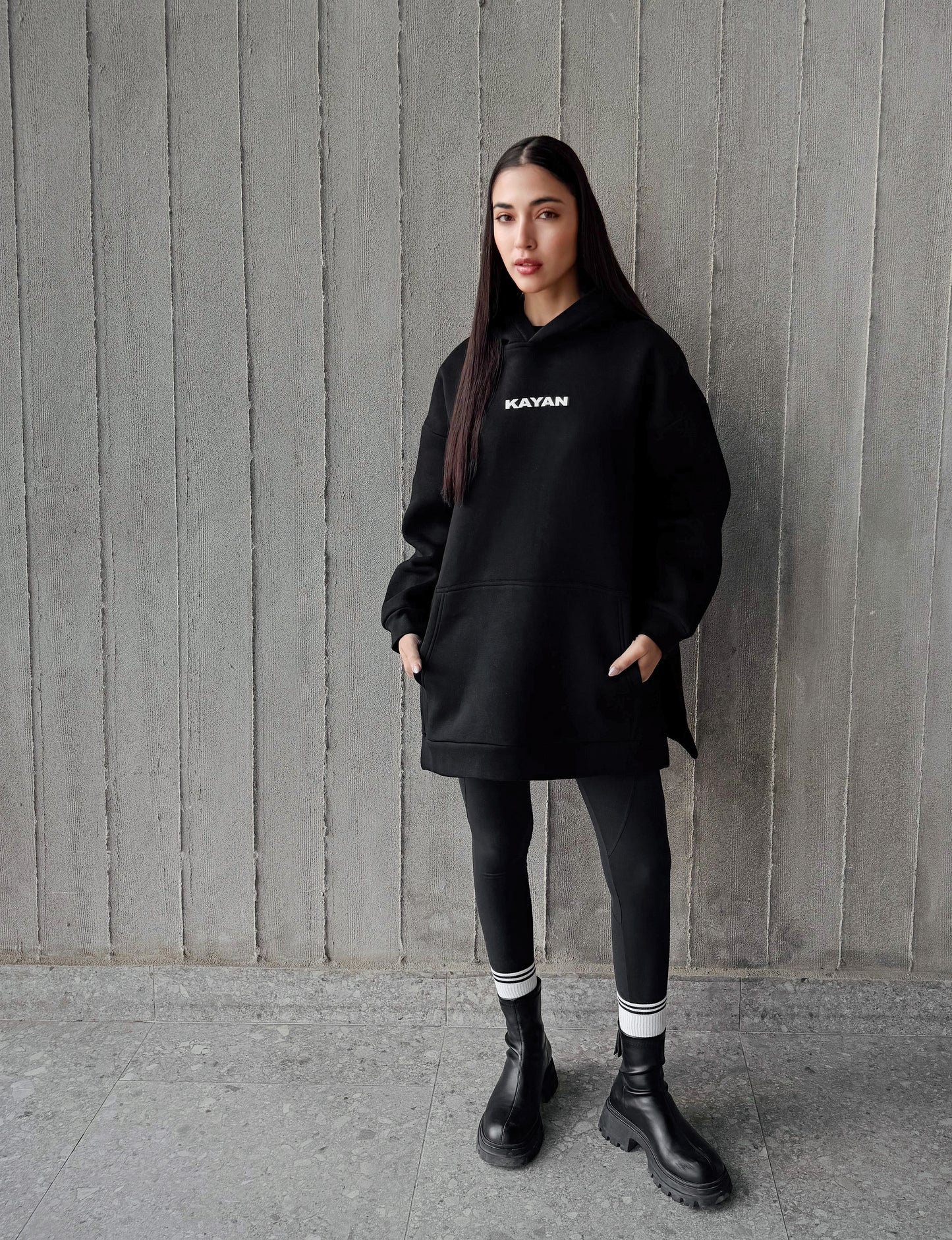 Cozy Vibe Hoodie - Black